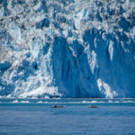 kayaks glacier fjord alaska