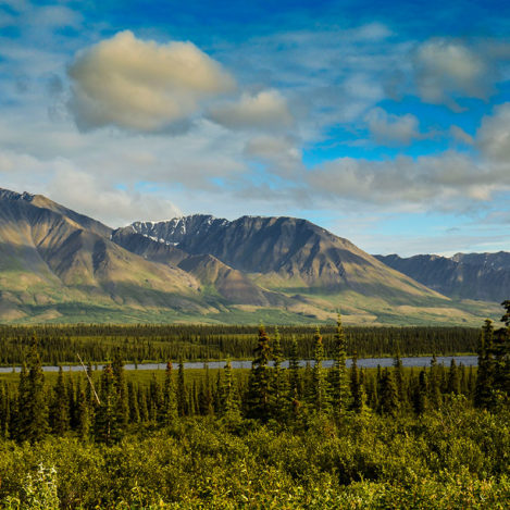 alaska mountain landscape