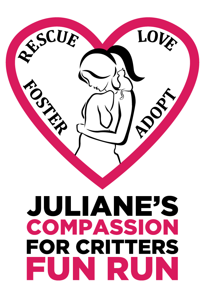 logo design - Juliane's Compassion for Critters Fun Run